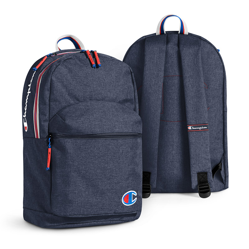 Champion Heathered Backpack - Heather Navy