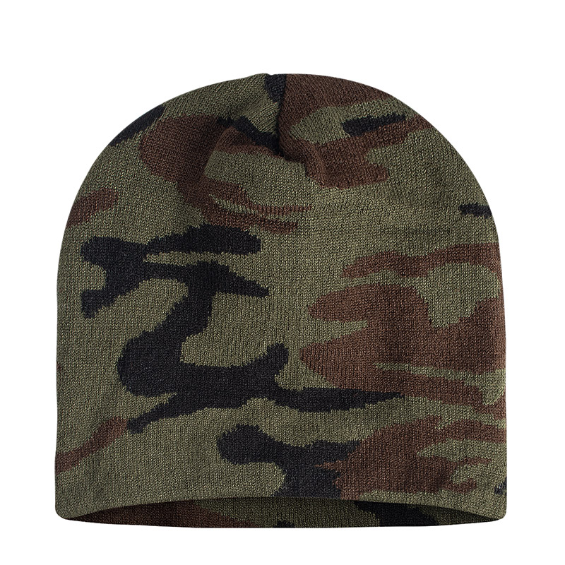 Cap America Camo Beanie - Woodland Camo