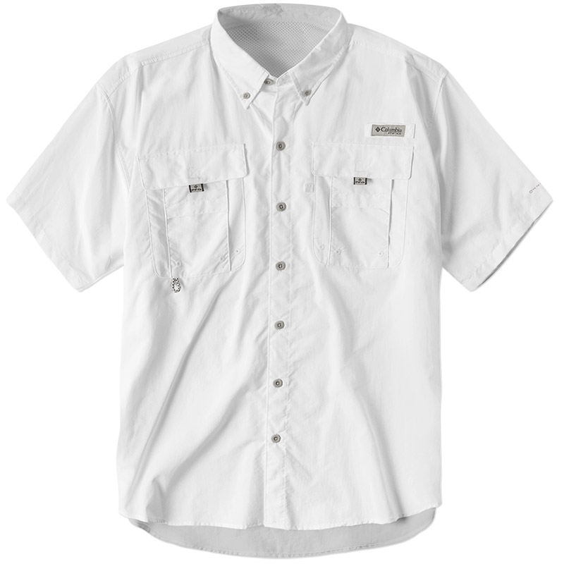 Columbia Baham II Short Sleeve Shirt - White