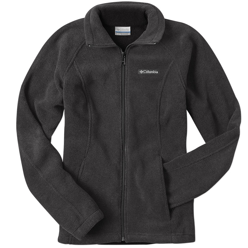 Columbia Ladies Benton Springs Zip Up - Charcoal Heather