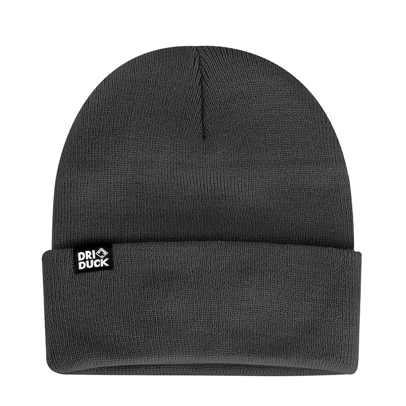 Dri Duck Coleman Knit Beanie - Charcoal