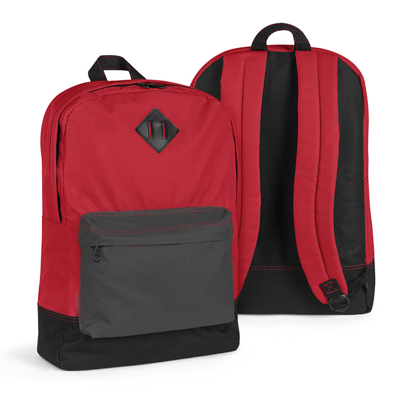 District Threads Retro Backpack - New Red