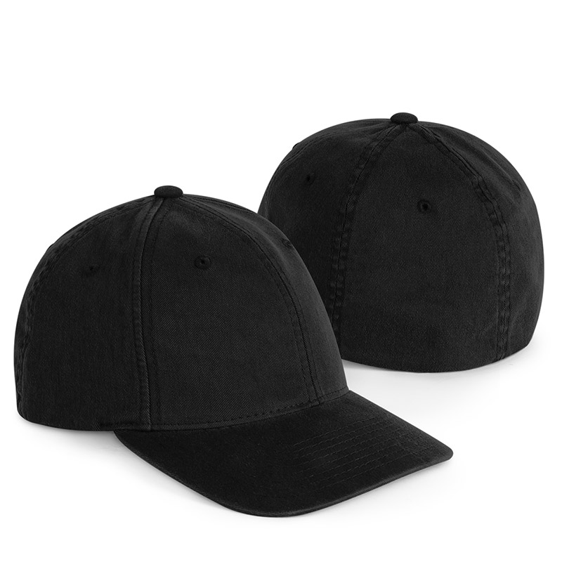 Flexfit Garment Washed Cap - Black