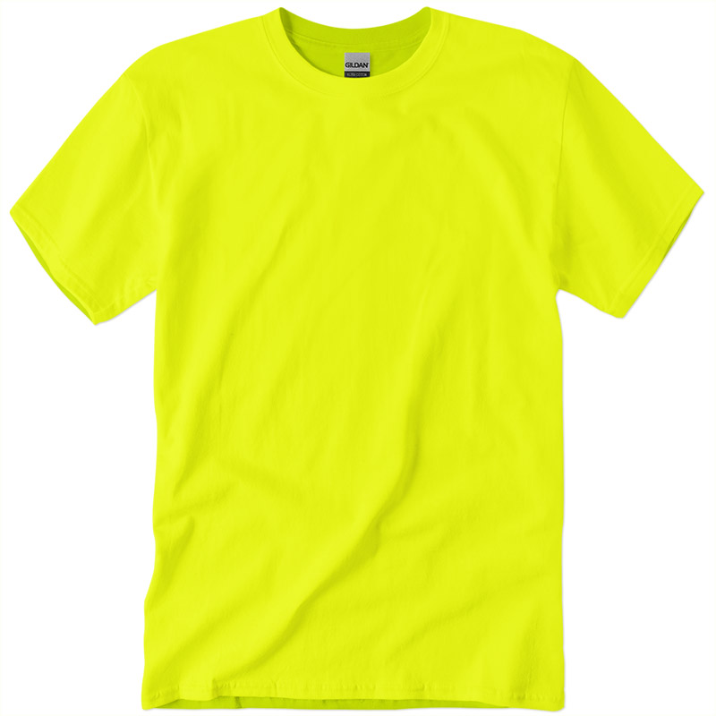 Gildan Neon T-Shirt - Safety Green