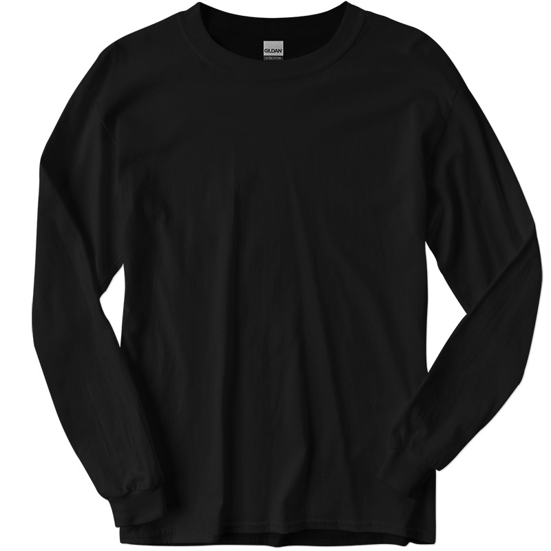 Gildan Ultra Cotton Longsleeve Tee - Black