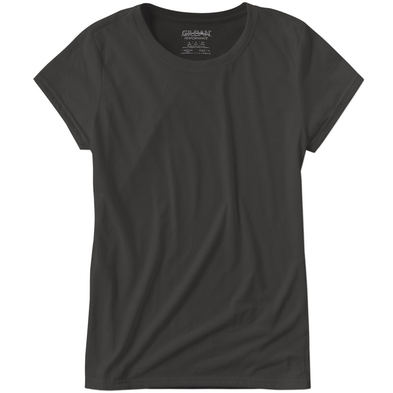 Gildan Ladies Performance Tee - Charcoal