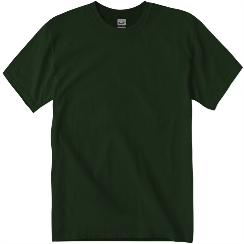 Gildan Cotton Tee - Forest