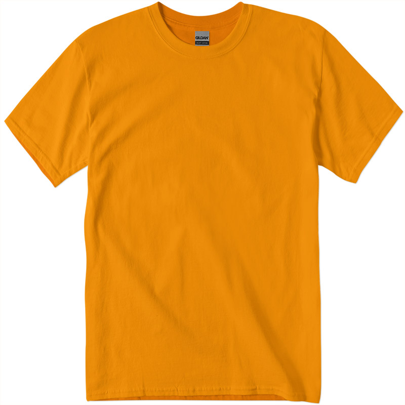 Gildan Cotton Tee - Gold