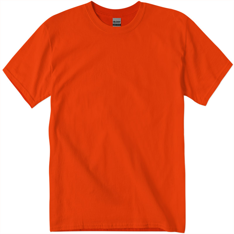 Gildan Cotton Tee - Orange