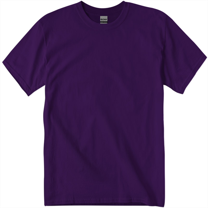 Gildan Cotton Tee - Purple