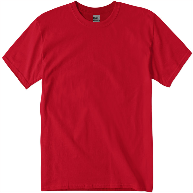 Gildan Cotton Tee - Red