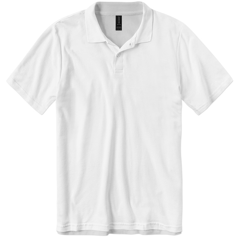 Gildan Softstyle Pique Polo - White