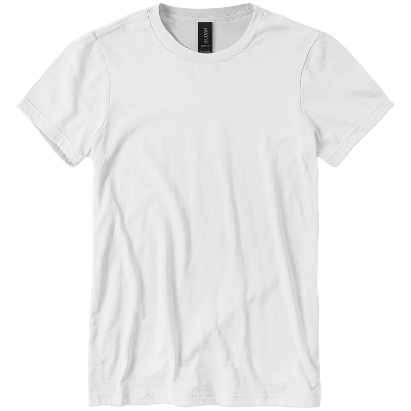 Gildan Ladies Softstyle CVC T-Shirt - White