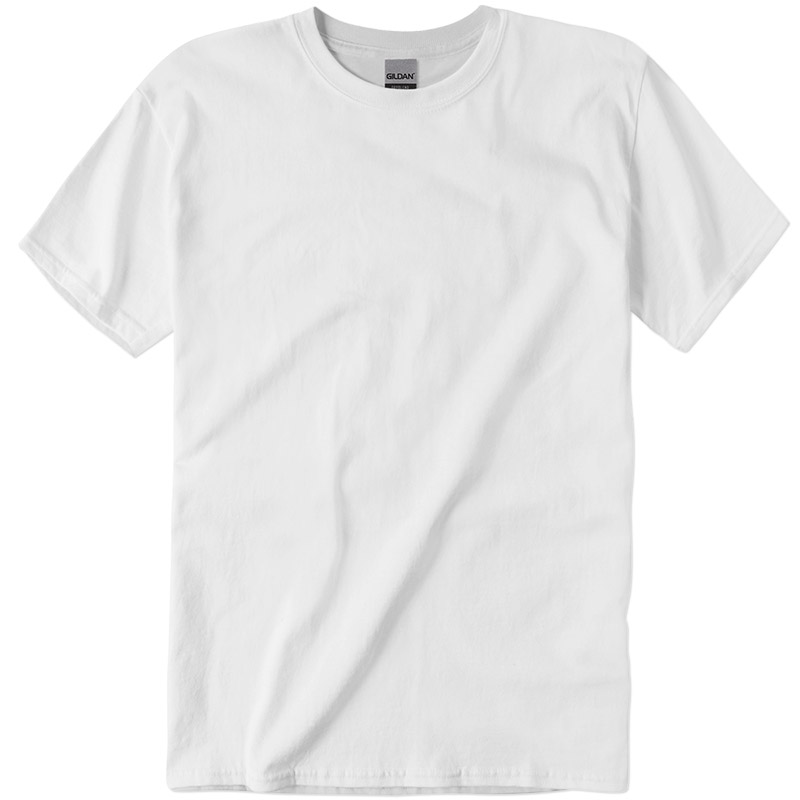 Gildan 50/50 Shortsleeve Tee - White