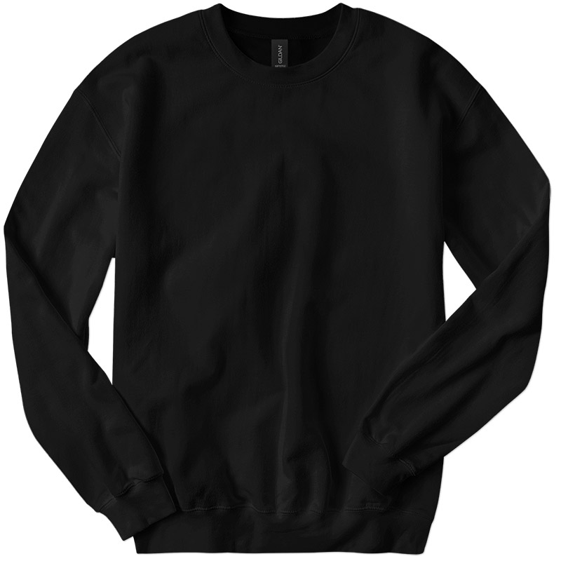 Gildan Softstyle Crewneck Sweatshirt - Black
