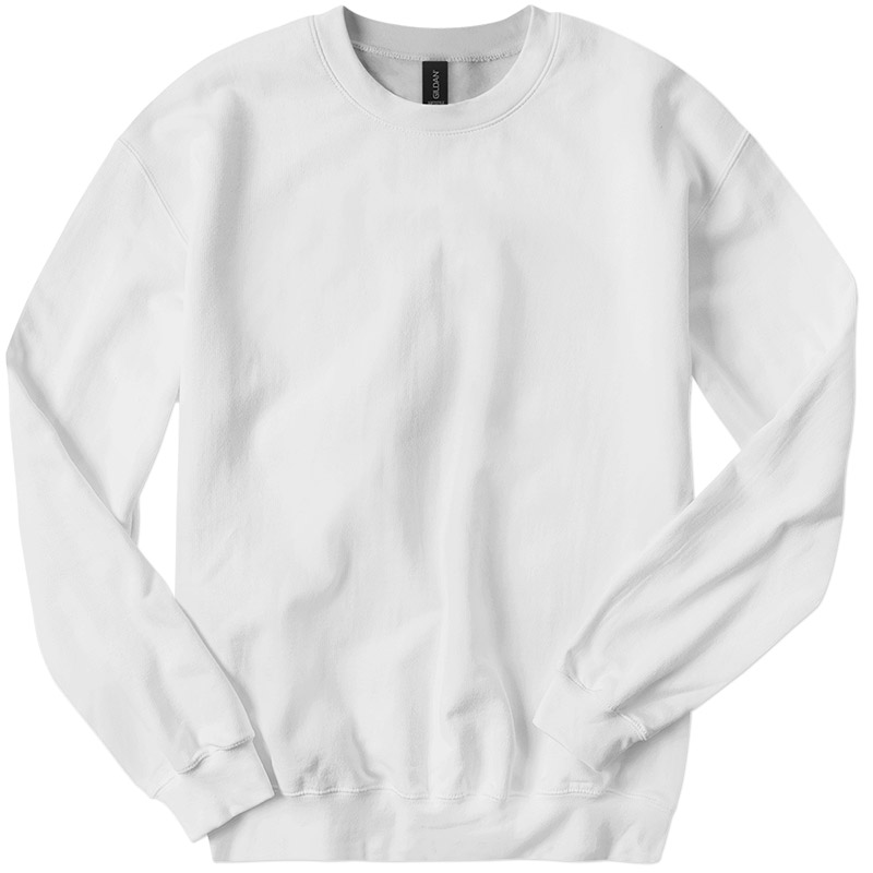 Gildan Softstyle Crewneck Sweatshirt - White
