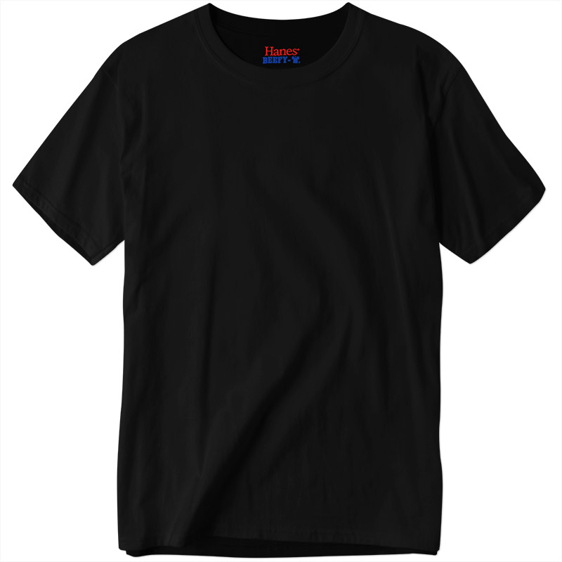 Hanes Beefy-T - Black