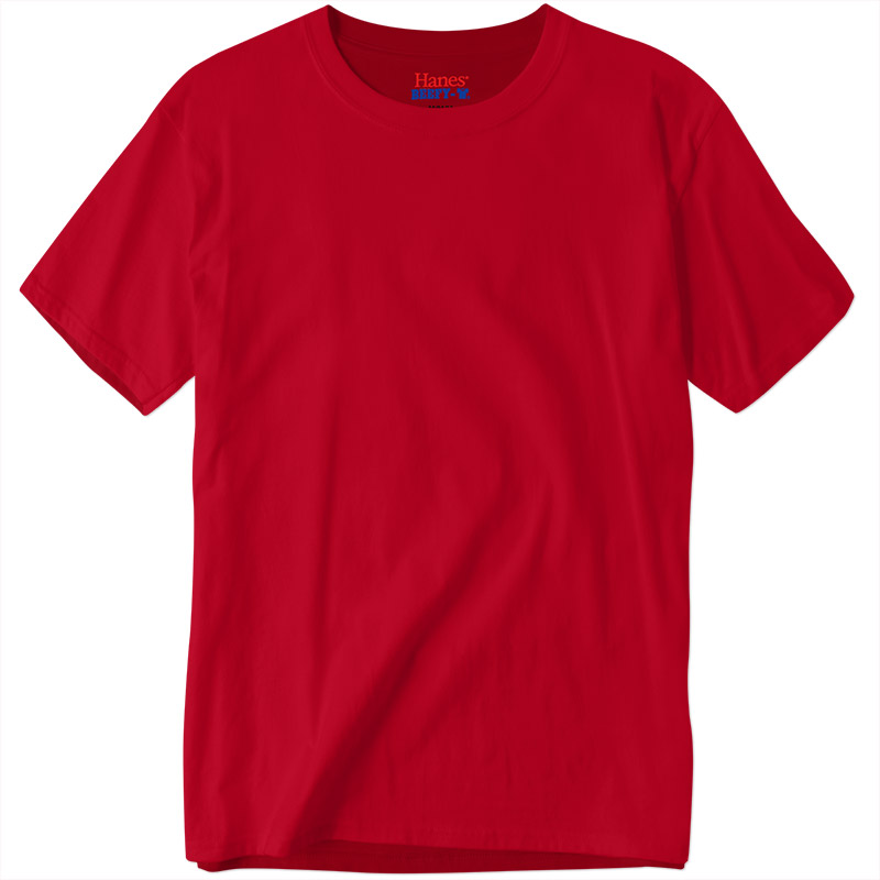Hanes Beefy-T - Red