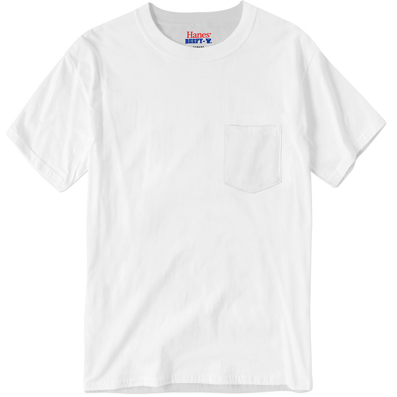 Custom Hanes Beefy-T with Pocket - Design Online