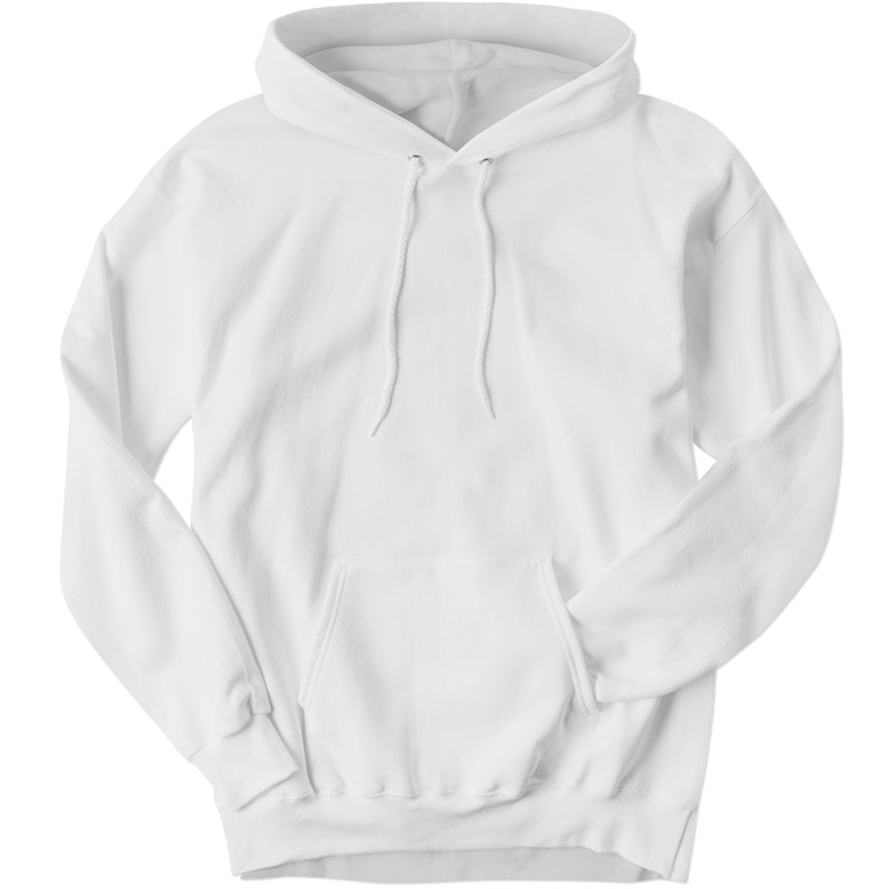 Hanes Ultimate Cotton Hooded Sweatshirt - White