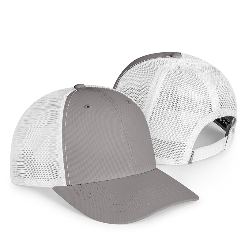 Imperial Sport Mesh Cap - Light Grey/White