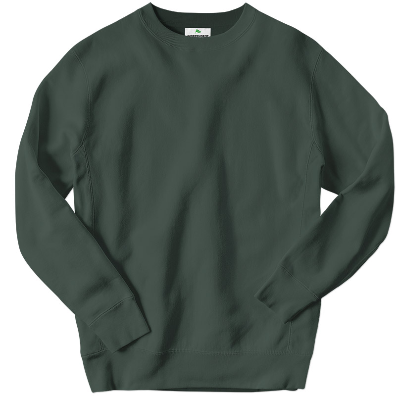 Independent Trading Premium Crewneck Sweatshirt - Alpine Green