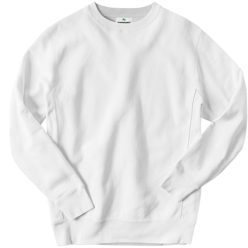 Independent Trading Heavyweight Crewneck Sweatshirt - White