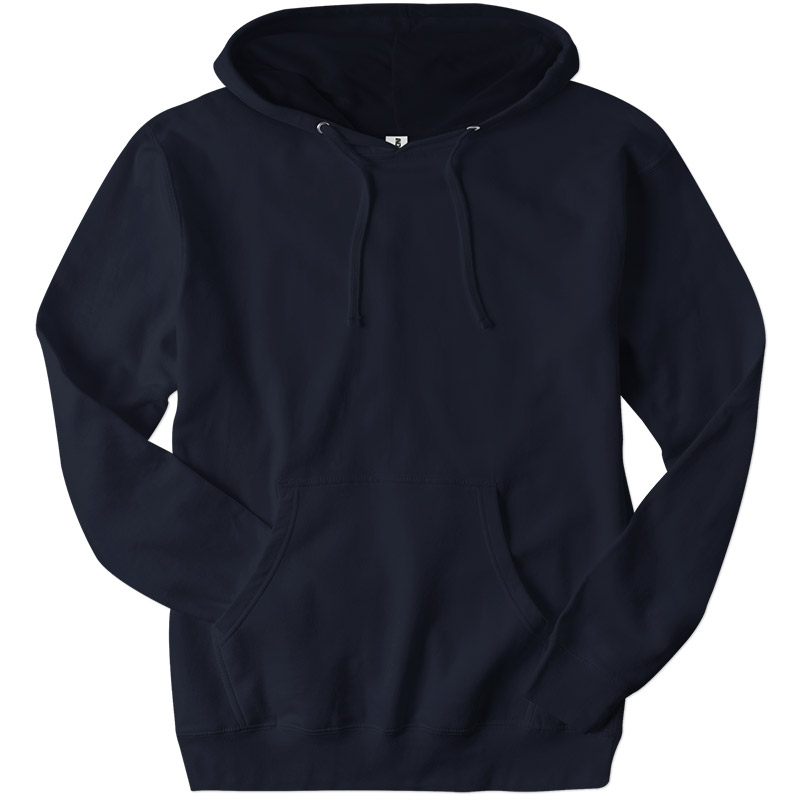 Independent Trading Midweight Pullover Hoodie - Navy