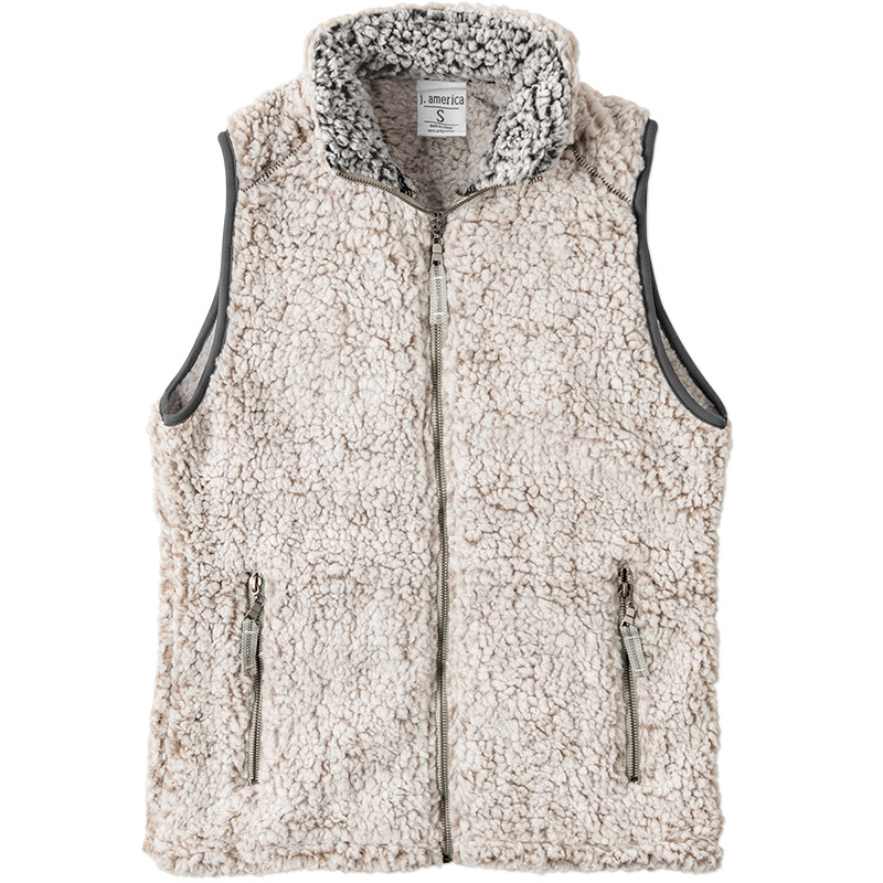 Architectuur Renaissance anker Custom J America Ladies Epic Sherpa Vest - Design Online