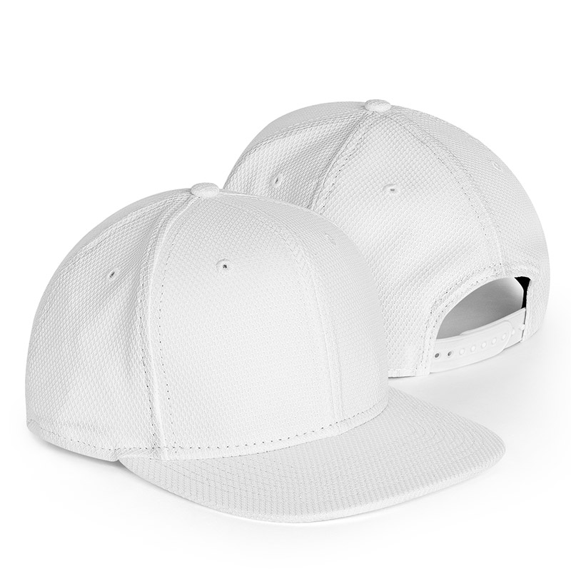 New Era Diamond Era Flat Bill Cap - White