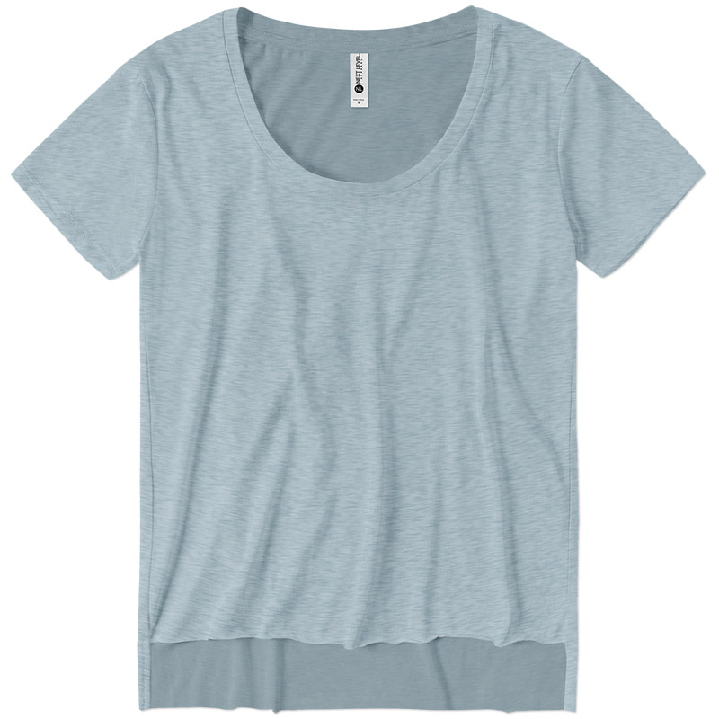 Next Level Ladies Festival Scoop Neck - Stonewash Denim