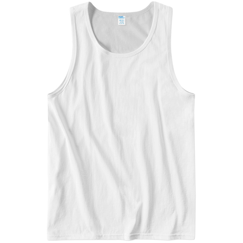 Port and Company Core Cotton Tank - White