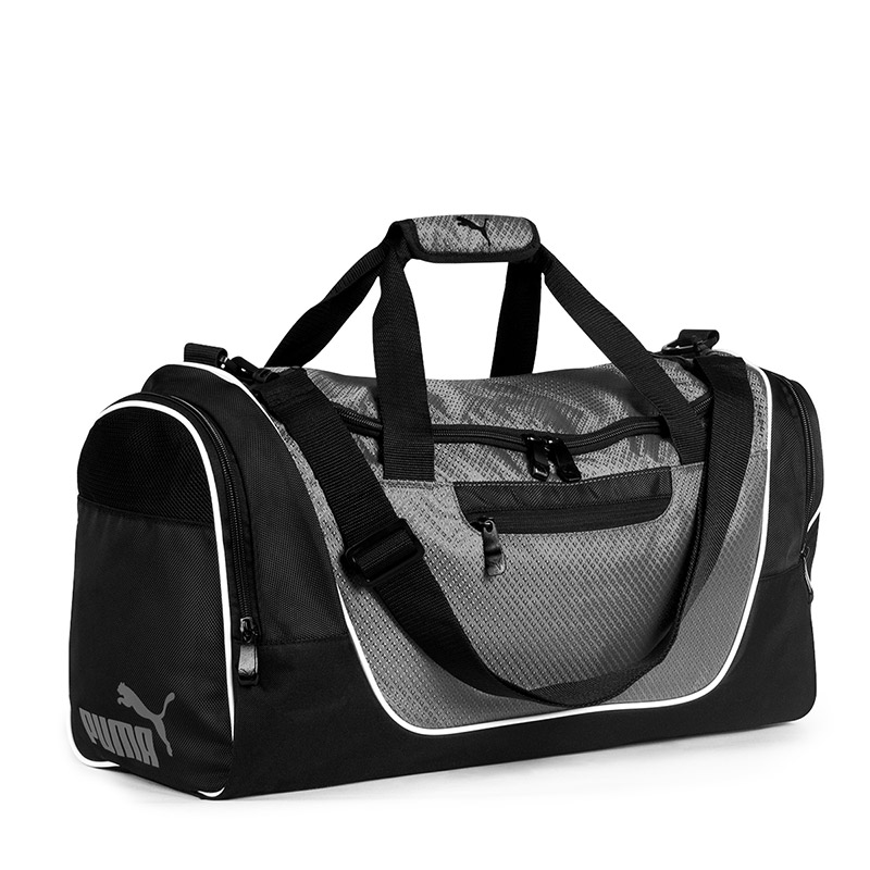 Puma Duffel Bag - Dark Grey/Black