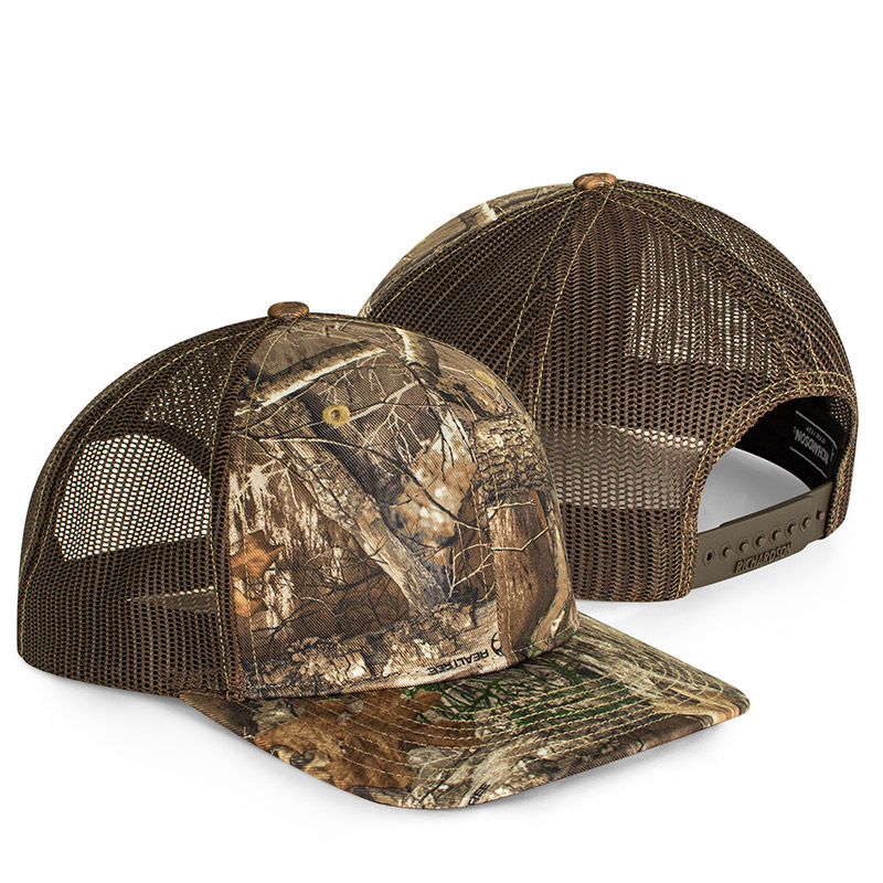 Richardson Realtree Trucker Snapback Cap