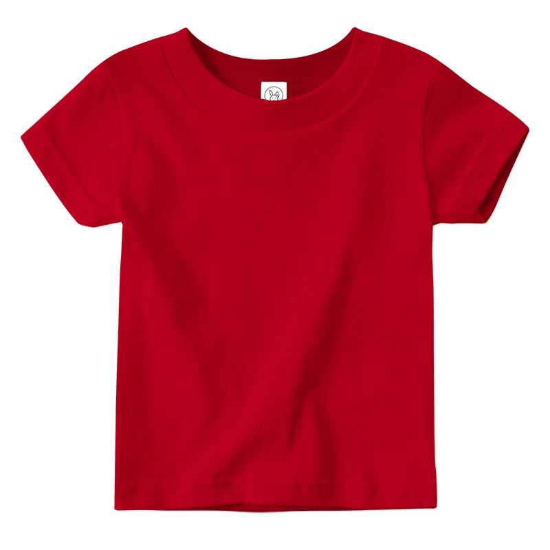 Rabbit Skins Infant Short-Sleeve T-Shirt - Red