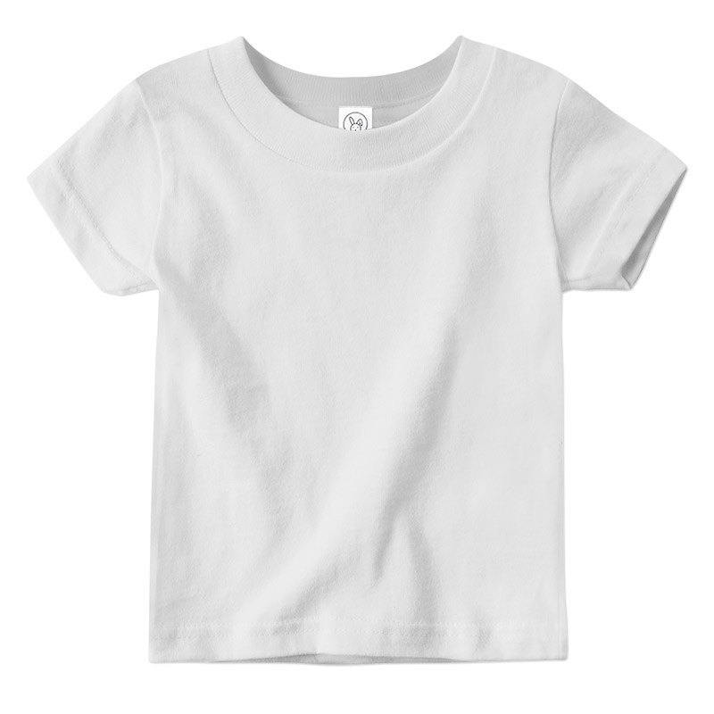 Rabbit Skins B32138514 Infant Fine Jersey T-Shirt, Black Leopard - 18...