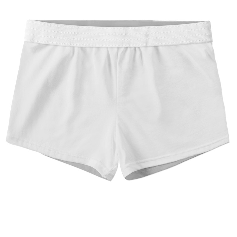 soffe shorts white