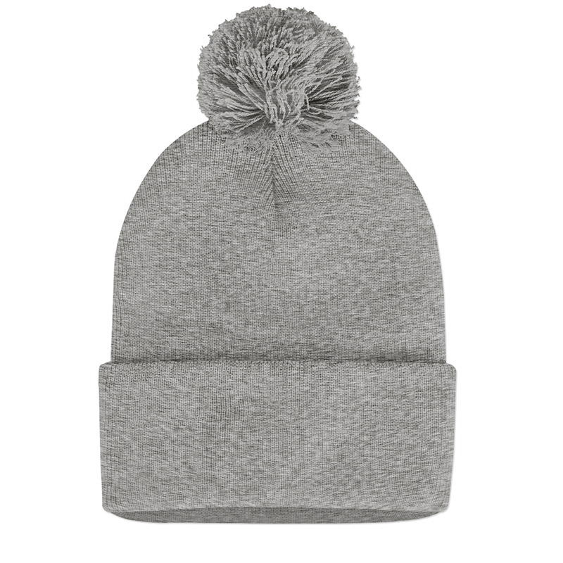 Custom Sportsman Pom-Pom Knit Beanie - Design Online