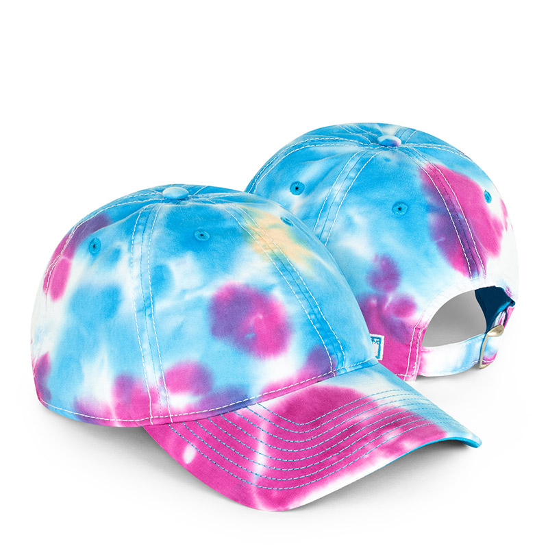 The Game Tie-Dyed Twill Cap - Pastel