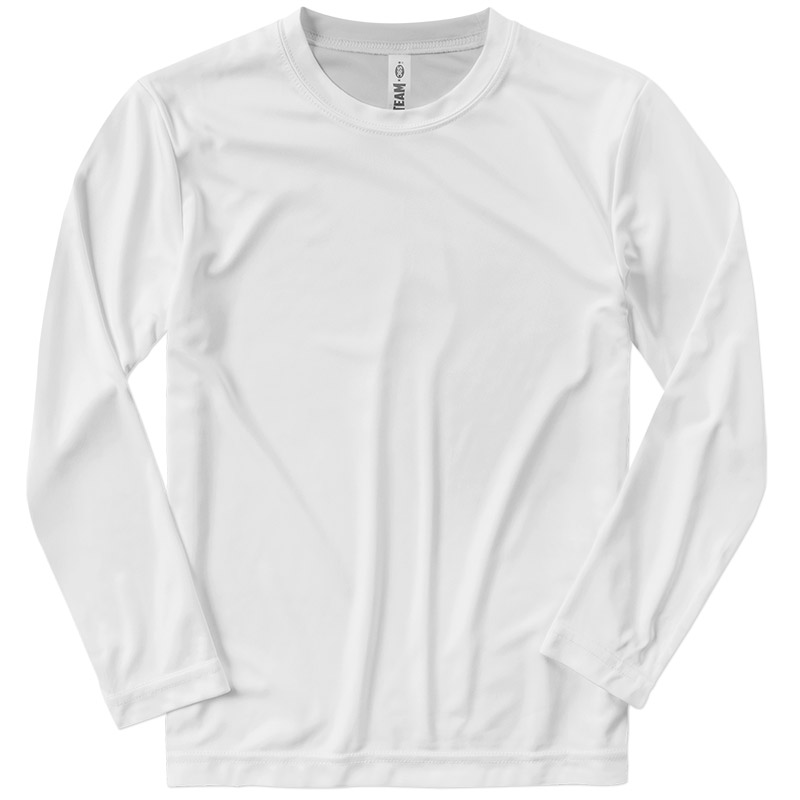 Team 365 Youth Zone Longsleeve Performance T-Shirt - White