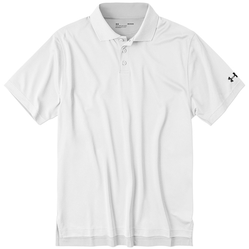 Under Armour Corporate Performance Polo - White