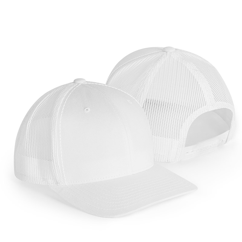 Yupoong Retro Trucker Hat - White