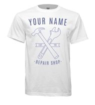 custom construction work shirts