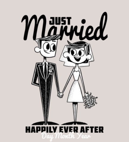 Wedding Shirt t-shirt design 1