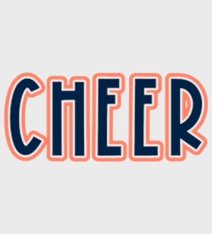 Cheerleading t-shirt design 68