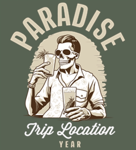 Beach t-shirt design 13
