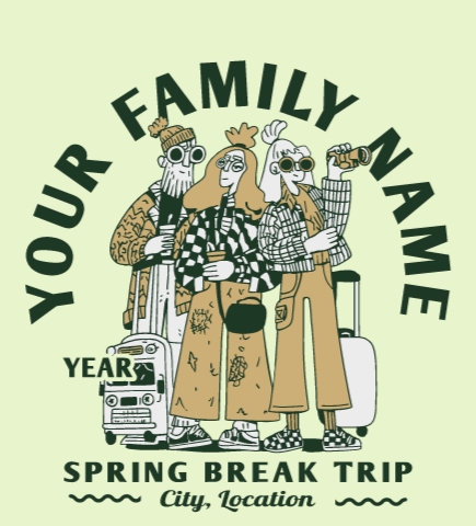 Spring Break t-shirt design 16