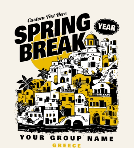 Spring Break t-shirt design 14