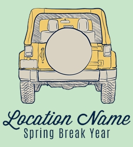Spring Break t-shirt design 22