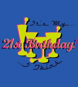 21Stbirthday t-shirt design 7